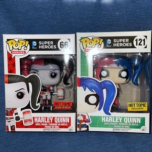 DC Super Heroes Harley Quinn Hot Topic RARE